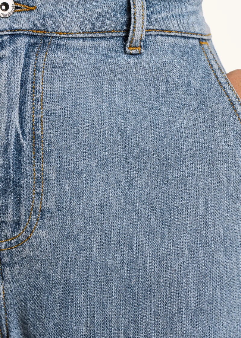 Jean boyfriend clair en coton biologique