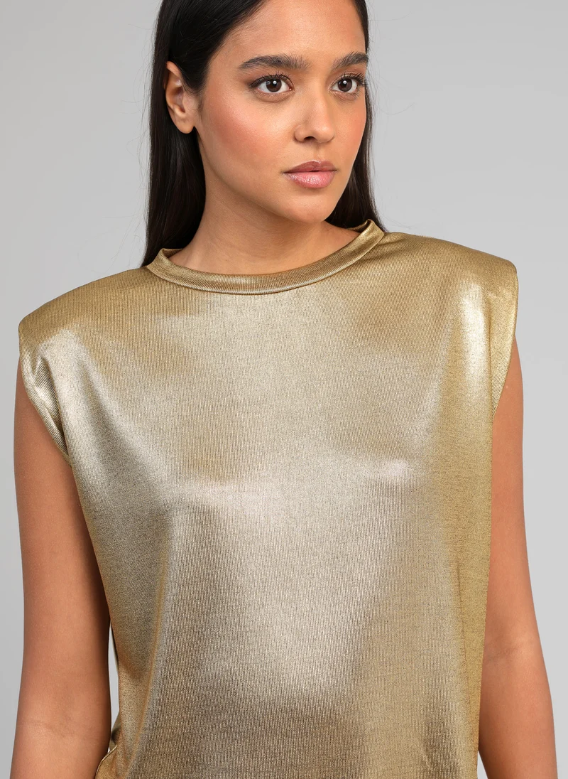 T-SHIRT AFLANY gold