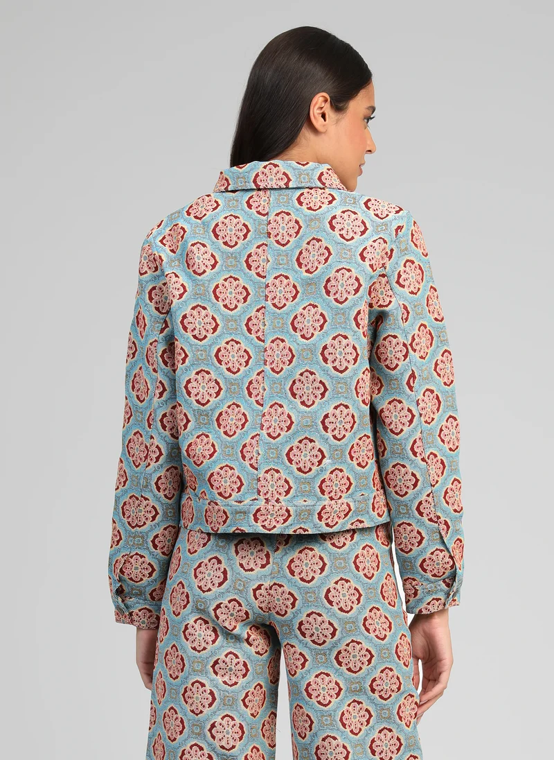VESTE HELYANA bleu