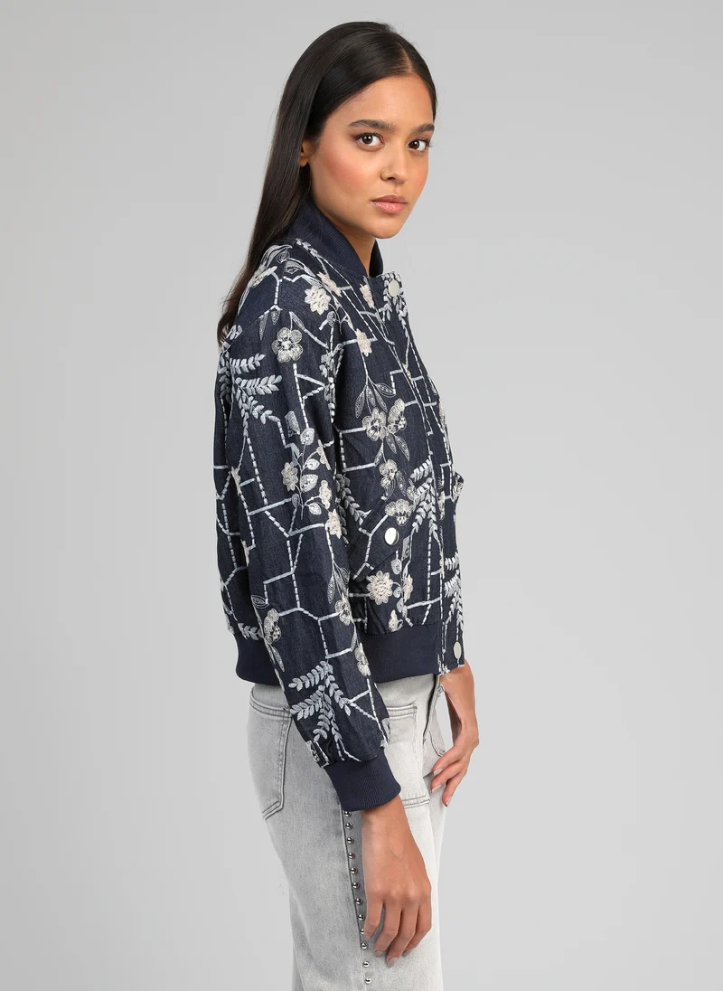 VESTE CASSYDENIM indigo