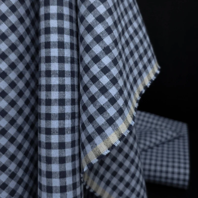 Tissu Essex en Lin et Coton Tissé Teint | Classic Wovens | Carreaux Vichy | Robert Kaufman
