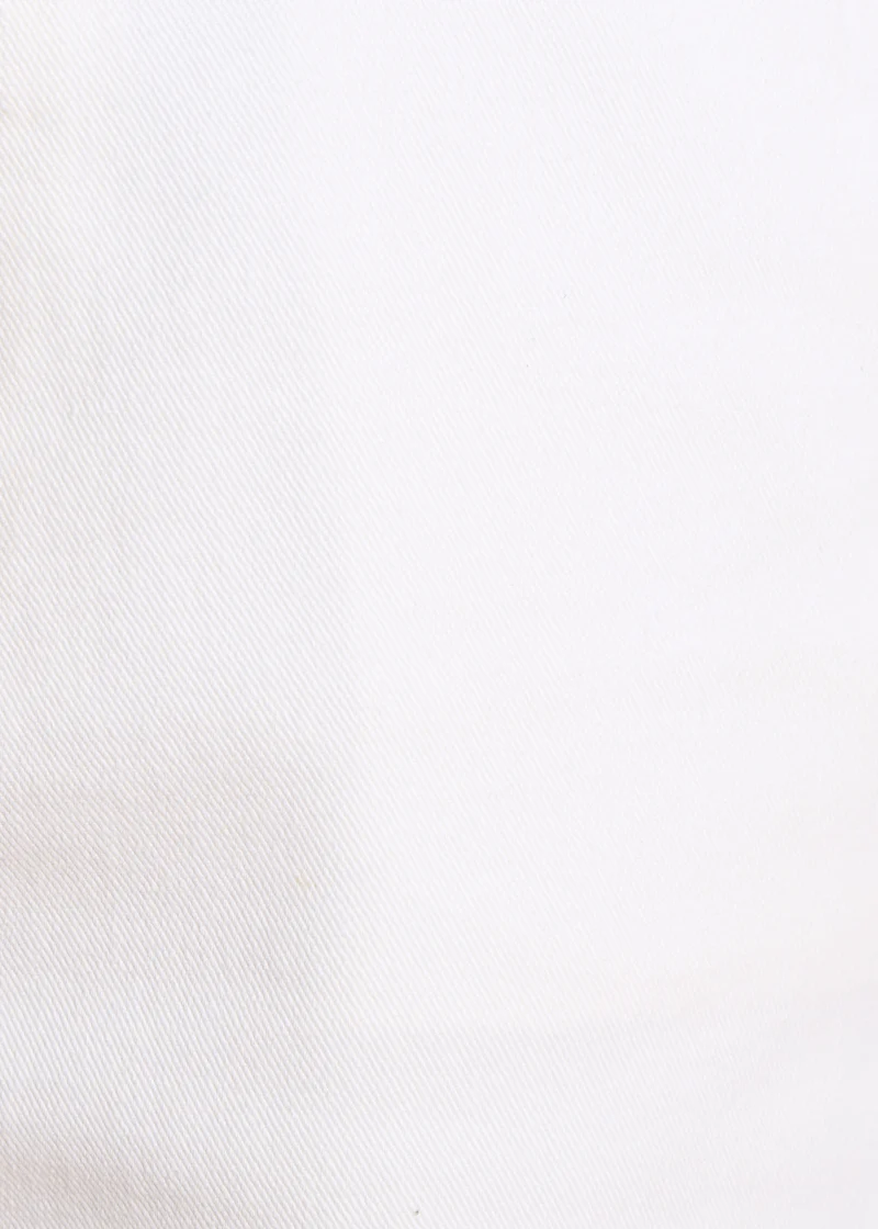 Jean boyfriend blanc en coton biologique