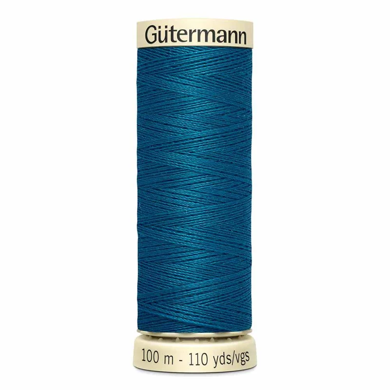 Gütermann | Fil Tout Coudre | 100m | #630 | Turquoise Profond