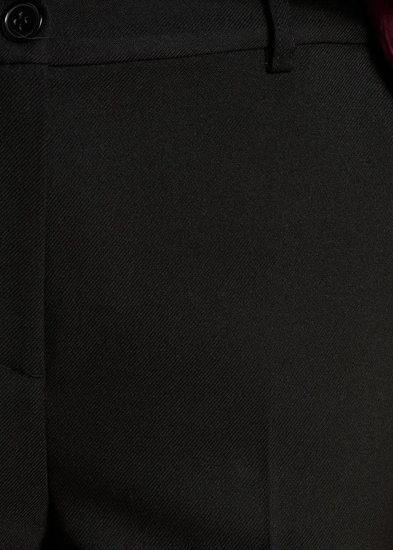 Pantalon cigarette 7/8ème noir