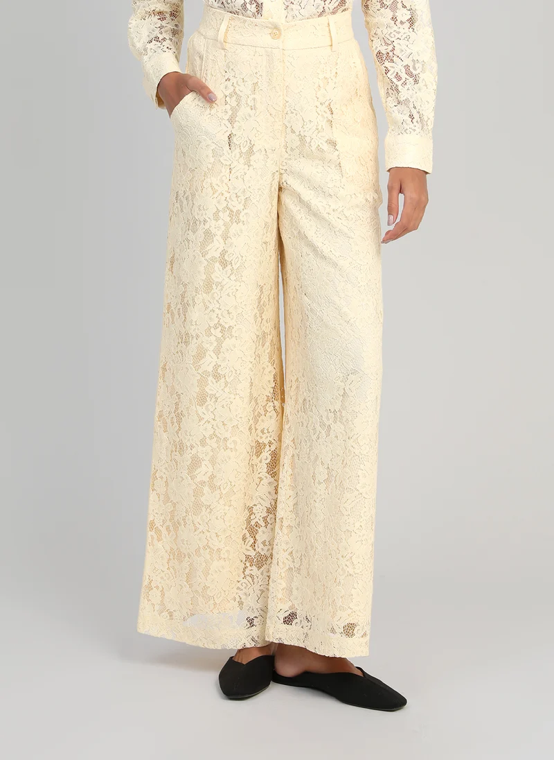 PANTALON PABLOLINA ecru