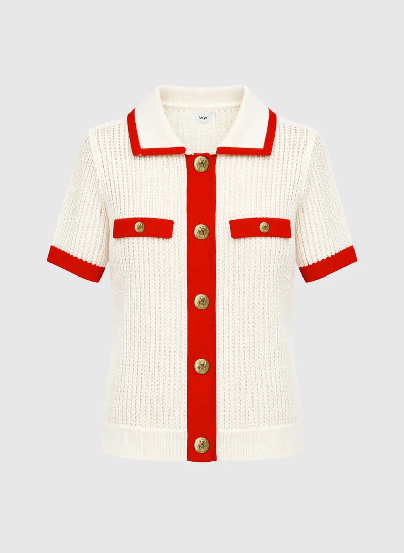 GILET VAYABI rouge