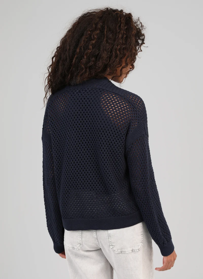 GILET VALERIO marine