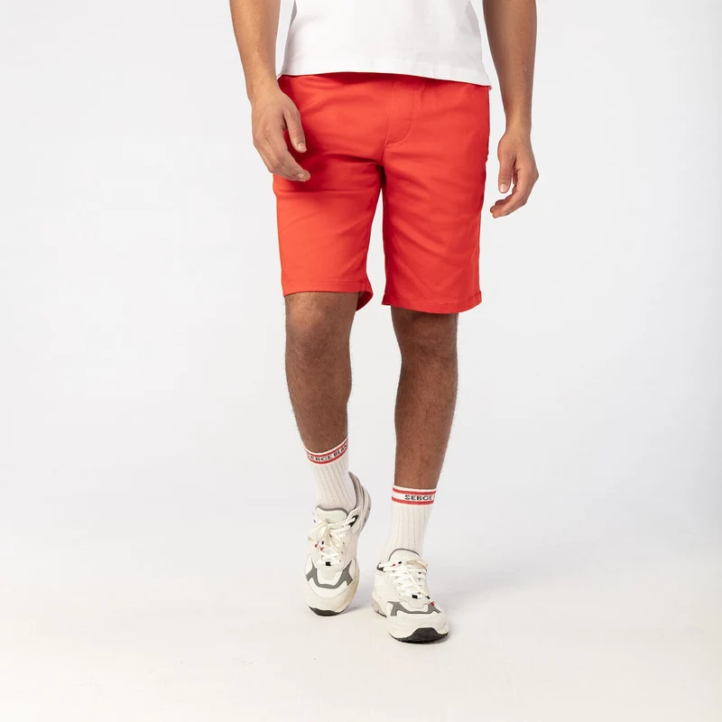 Bermuda taille élastique orange SBPLAY