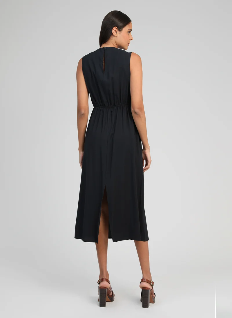 ROBE MIDI MAEZRA noir