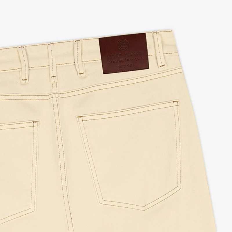 Jean 331 tapered fit beige écru