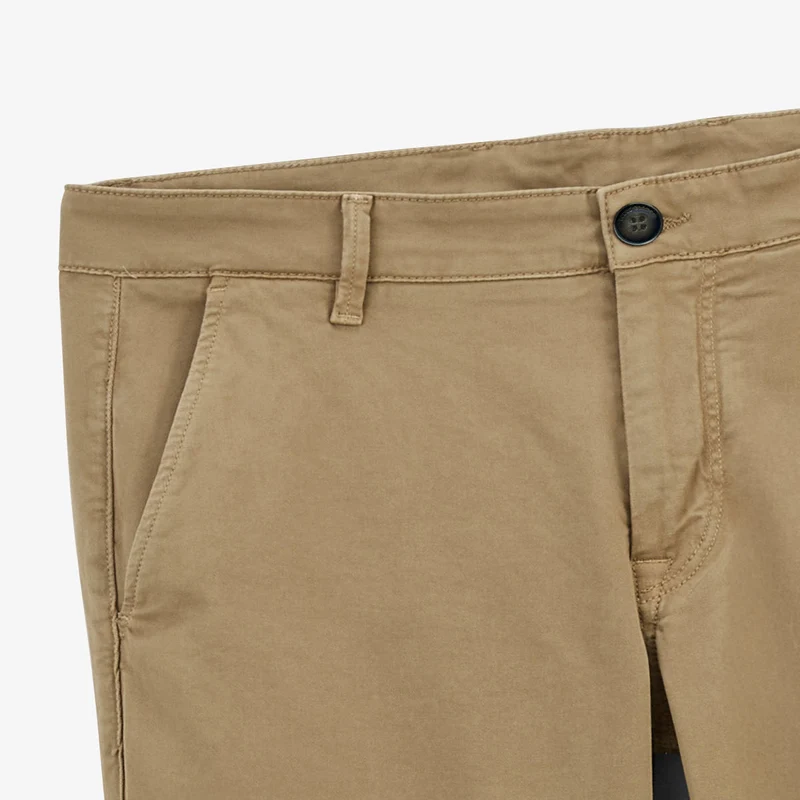 Chino 702 en coton coupe confort beige