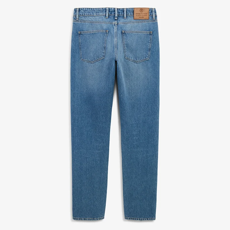 Jean 331 tapered fixe en coton bleu