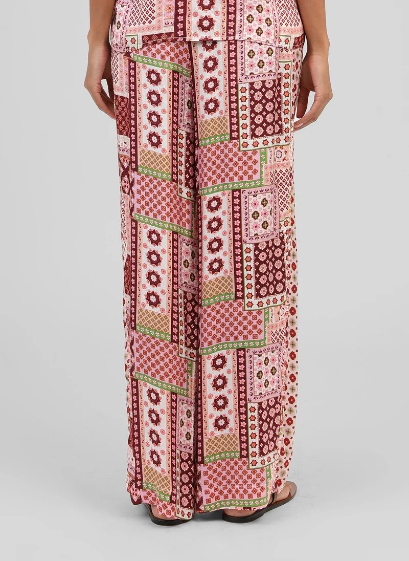 PANTALON PRESLEY patchila bordeaux