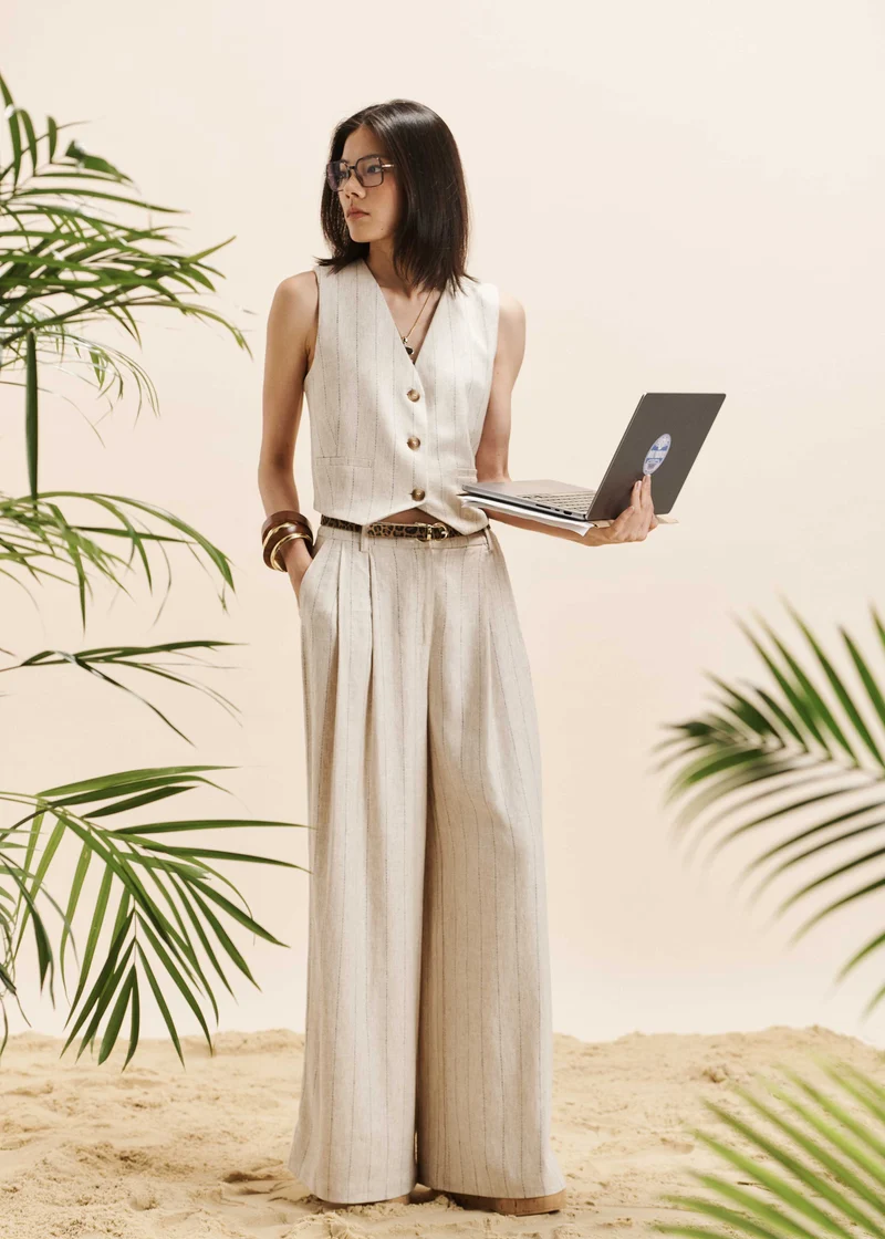 Pantalon beige