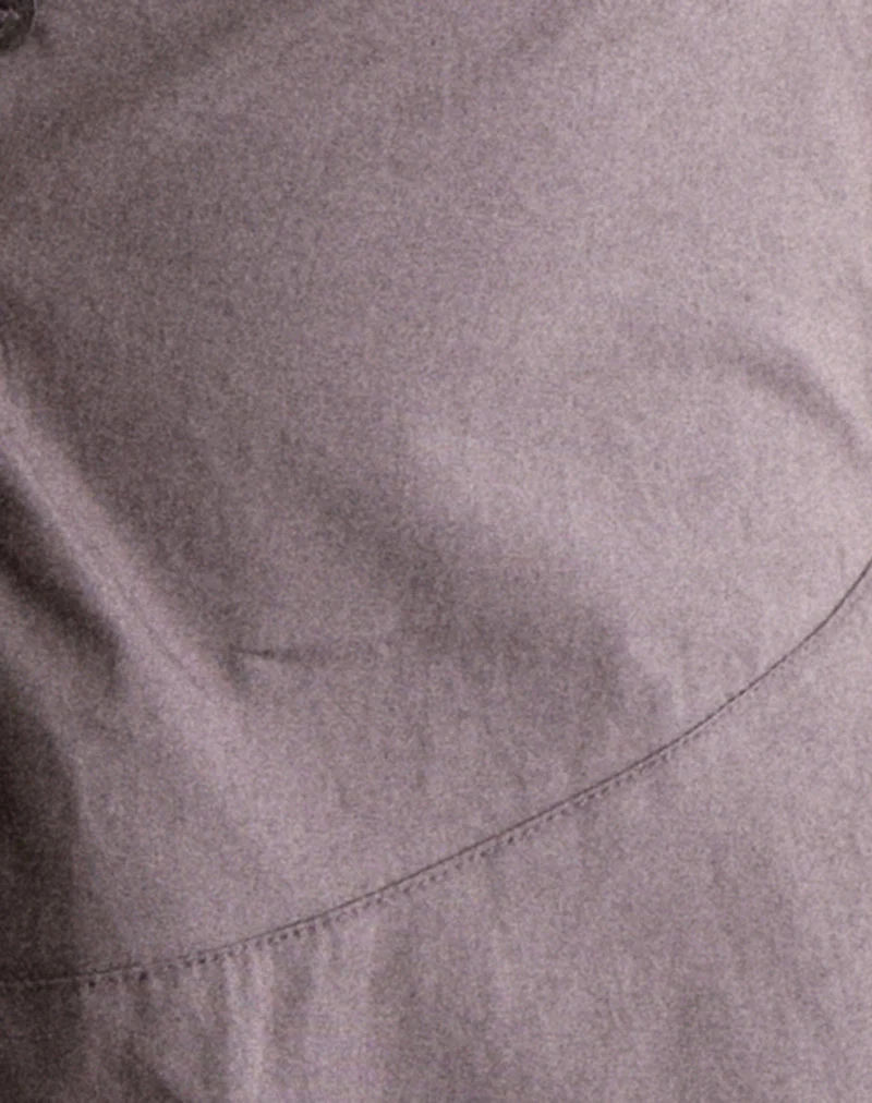 Blouse Devlon en popeline « Peppercorn »