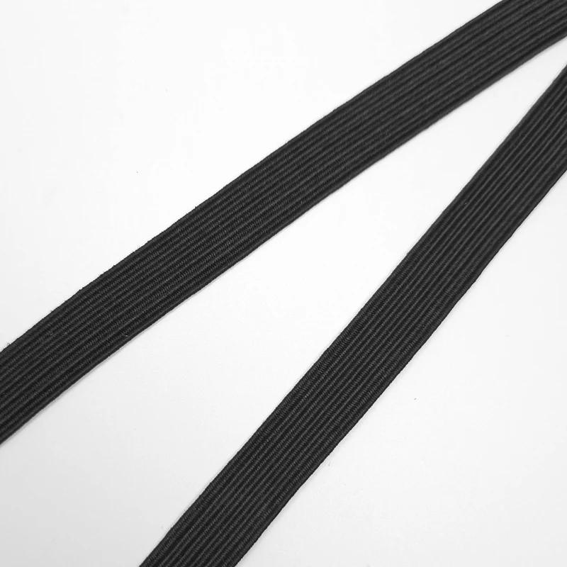 Élastique Tricoté | Noir | 12 mm
