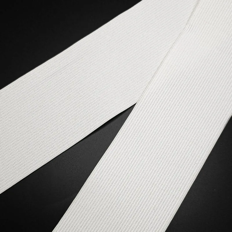 Élastique tricoté | 62 mm - 2 7/16" | Blanc