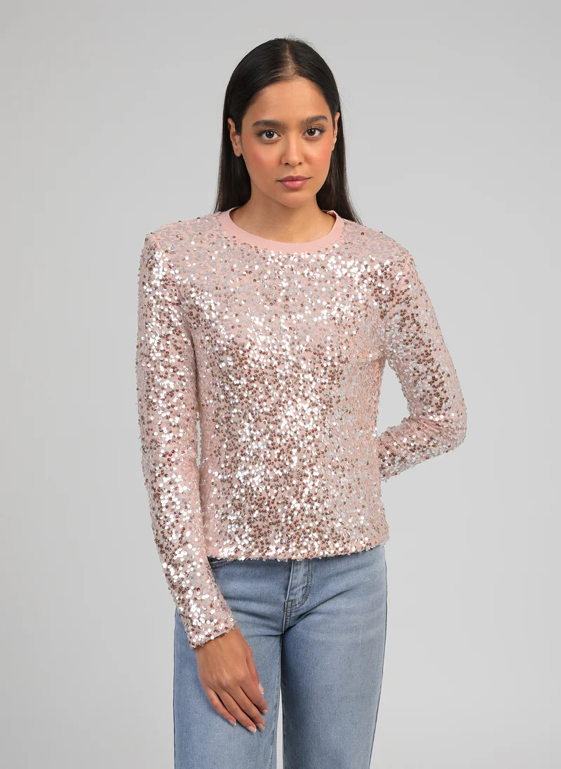 T-SHIRT ABELA nude