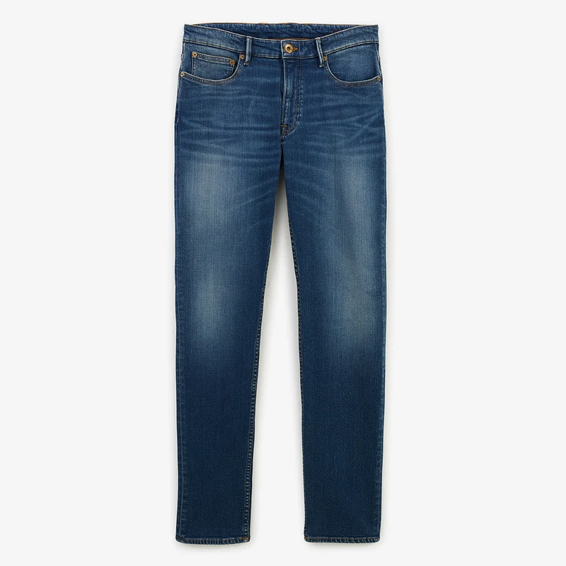 Jean 325 slim powertwist en coton bleu
