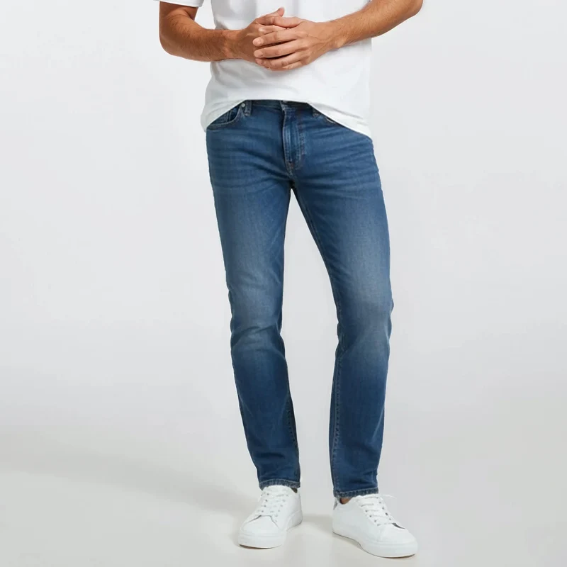 Jean 325 slim fit powertwist bleu denim en coton