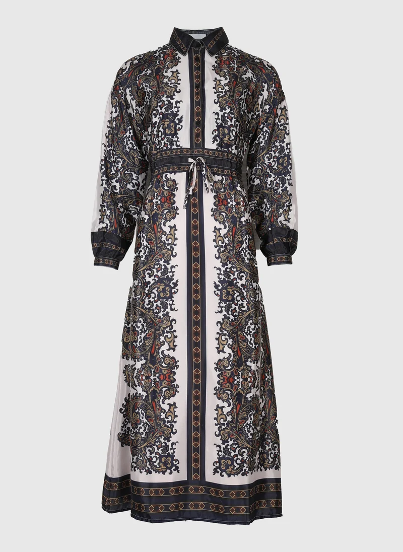 ROBE LONGUE OSSALITA filiamo ecru