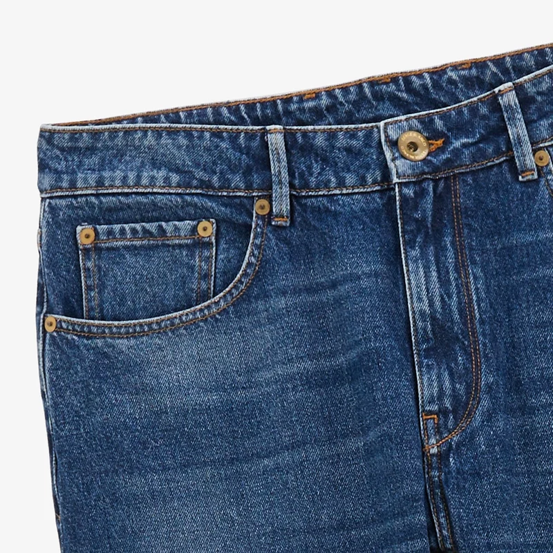 Jean 331 tapered fit stone blue en coton