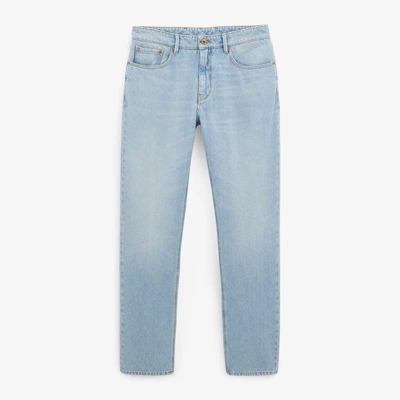 Jean 331 tapered fit bleu bleach en coton