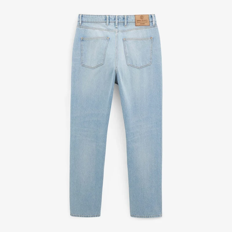 Jean 331 tapered fit bleu bleach en coton