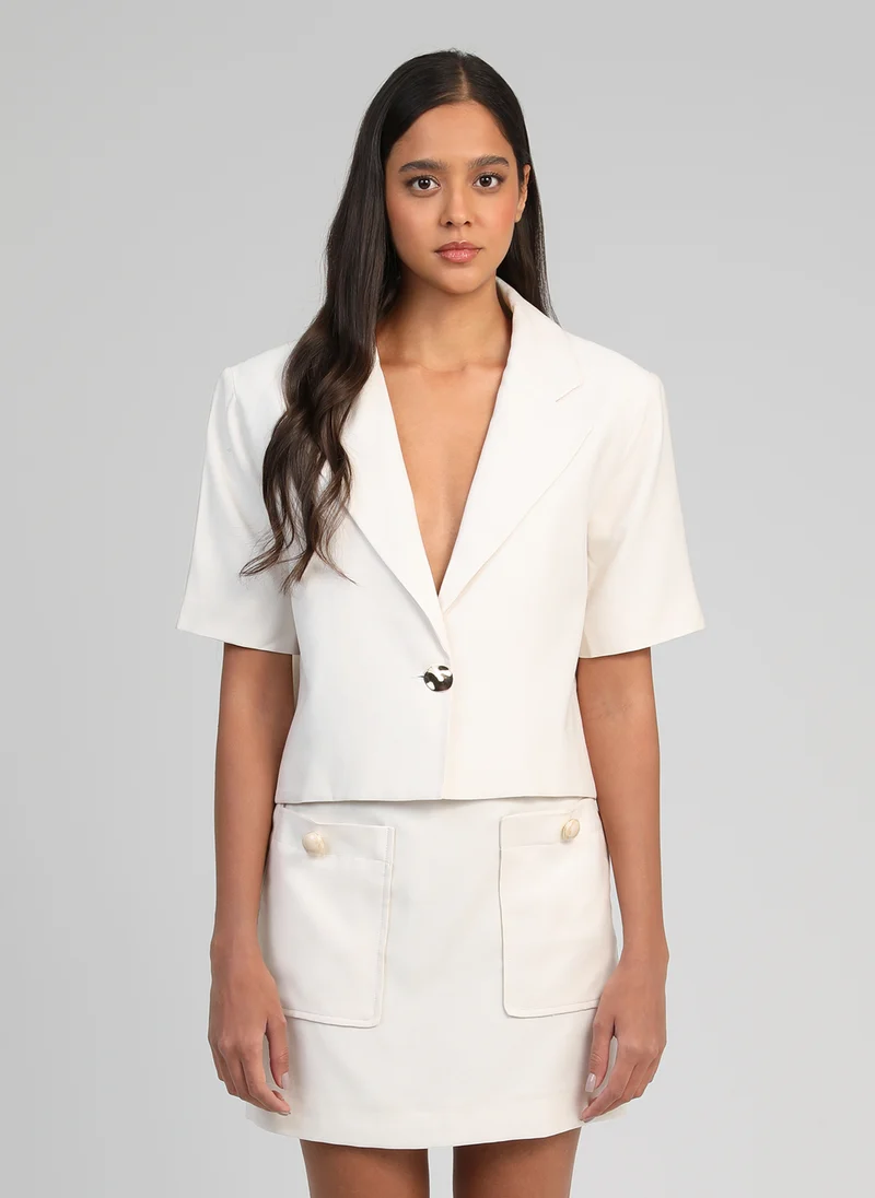 VESTE ZAOUI ecru