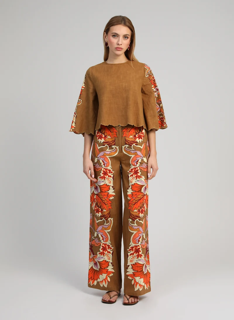 BLOUSE SEBY pachama olive