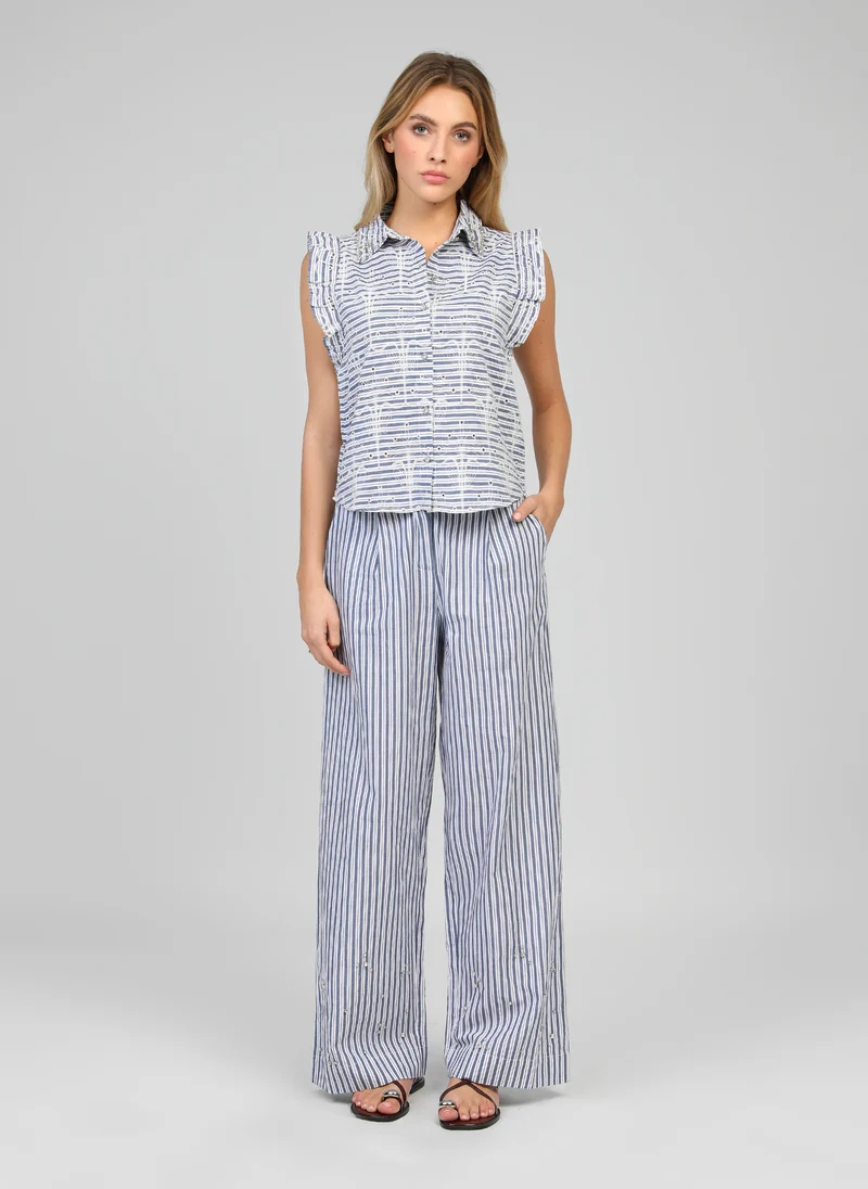 PANTALON RONALY bleu