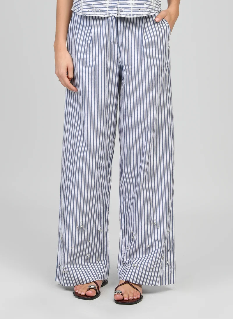 PANTALON RONALY bleu