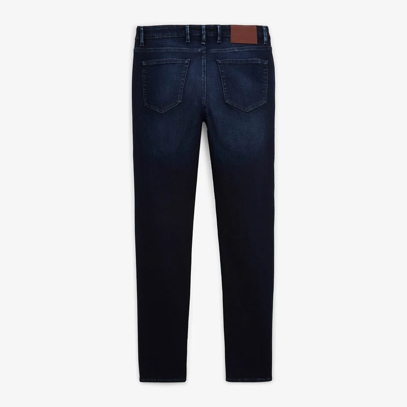 Jean 325 slim powertwist bleu foncé en coton