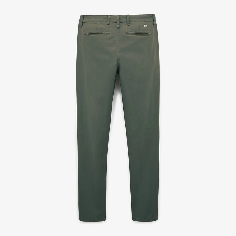 Chino 702 coupe droite confort vert kaki