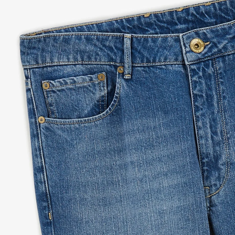 Jean 331 tapered fit en coton bleu brut