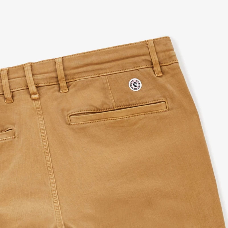 Chino 741 coupe droite confort beige