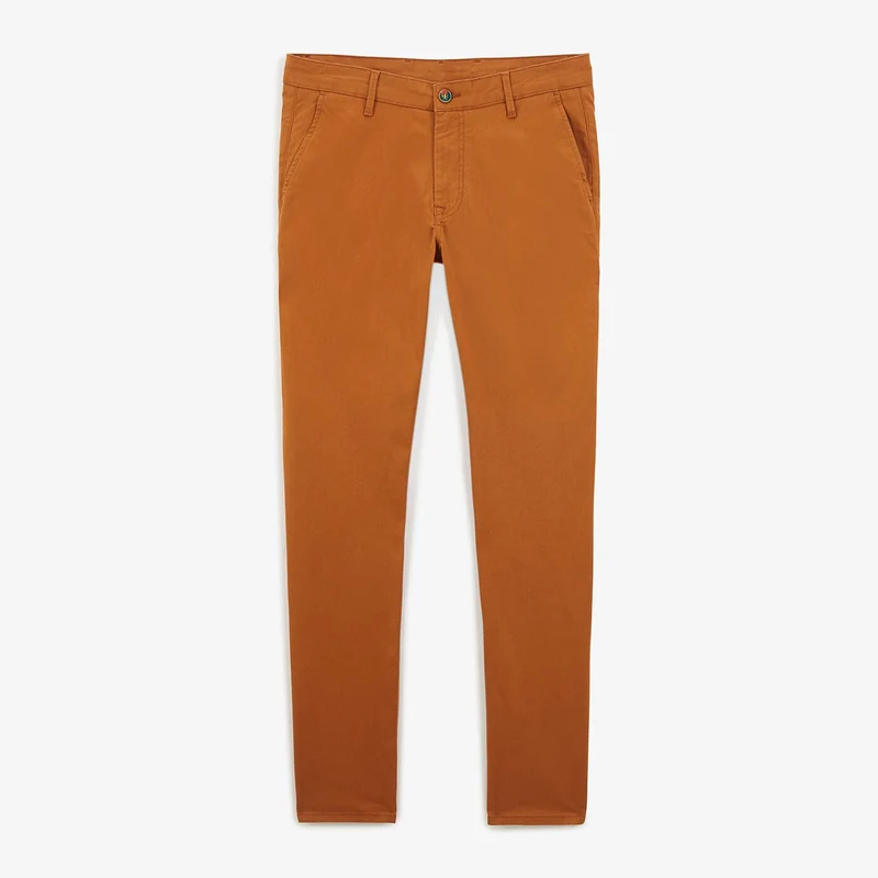 Chino 702 coupe droite confort noisette