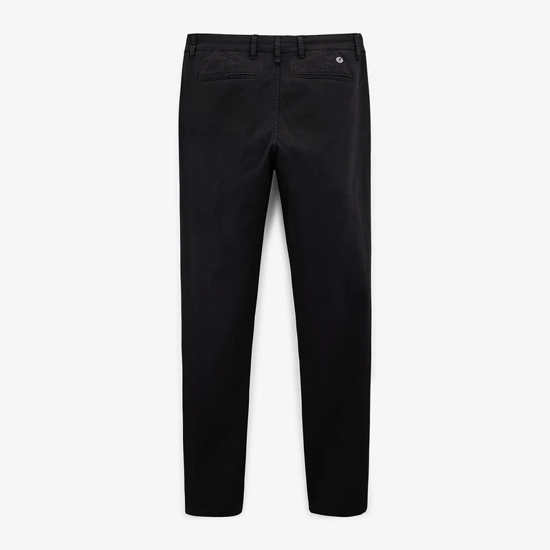 Chino 702 coupe droite confort noir en coton