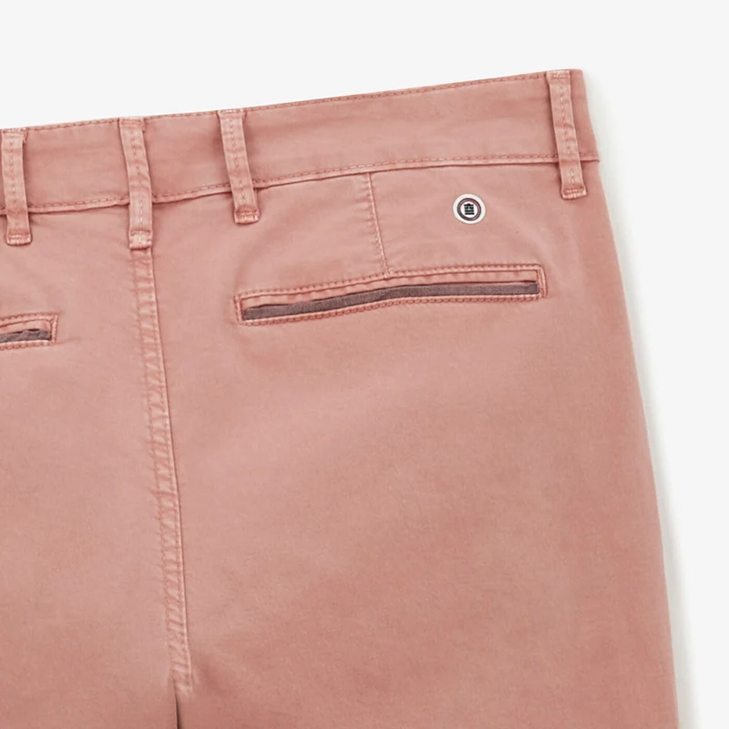 Chino 702 coupe droite confort rose nude en coton