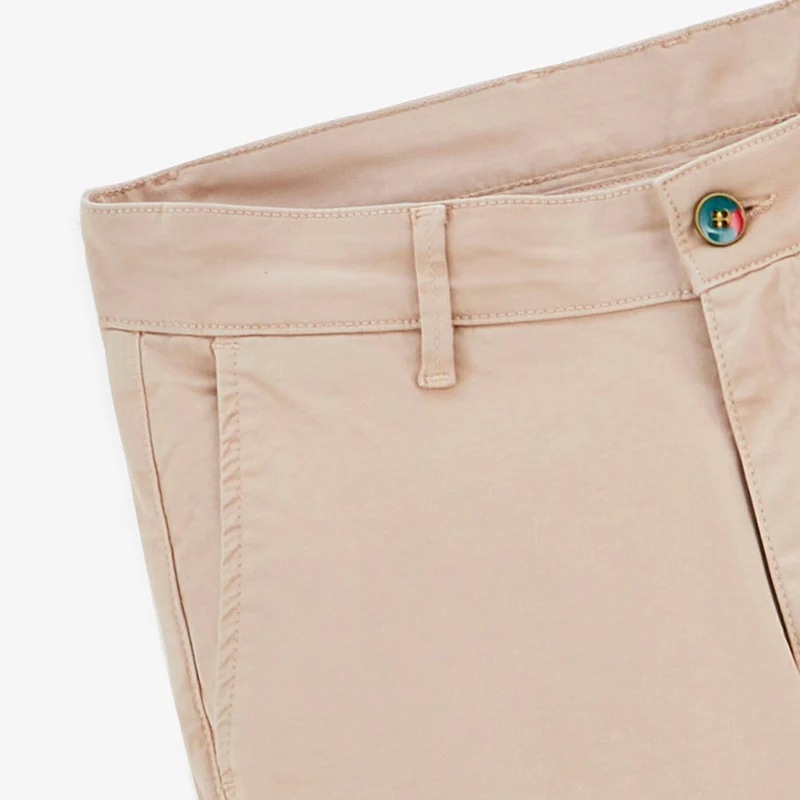 Chino 702 coupe droite confort beige mastic