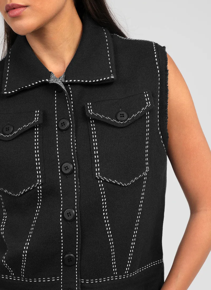 GILET LEWOODY noir