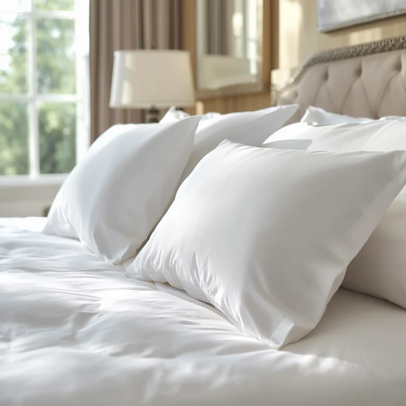 Fundas de Almohadas Alg./Pol. 144 hilos Confort