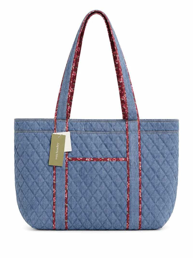 Vera Bradley Hathaway Tote- Riverside Denim