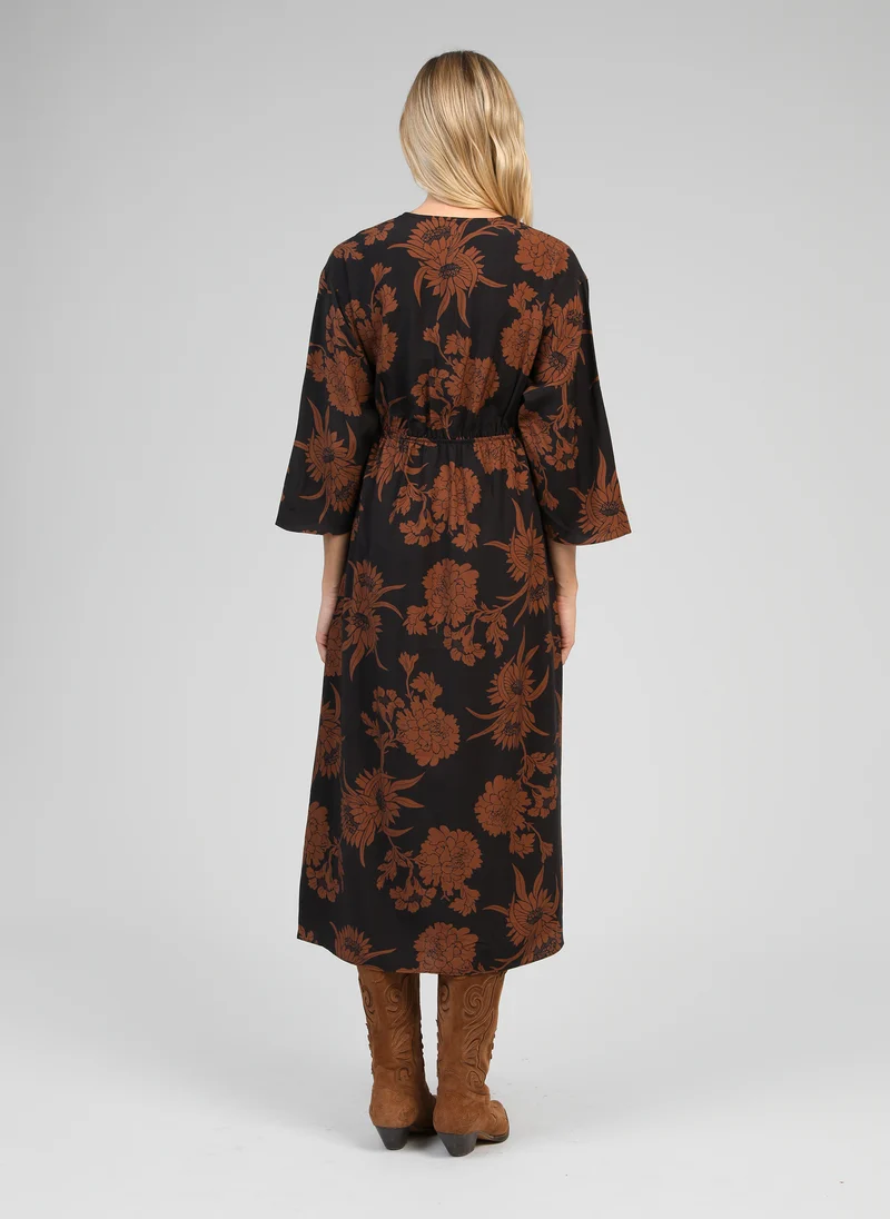 ROBE MIDI MASAMY floflo caramel