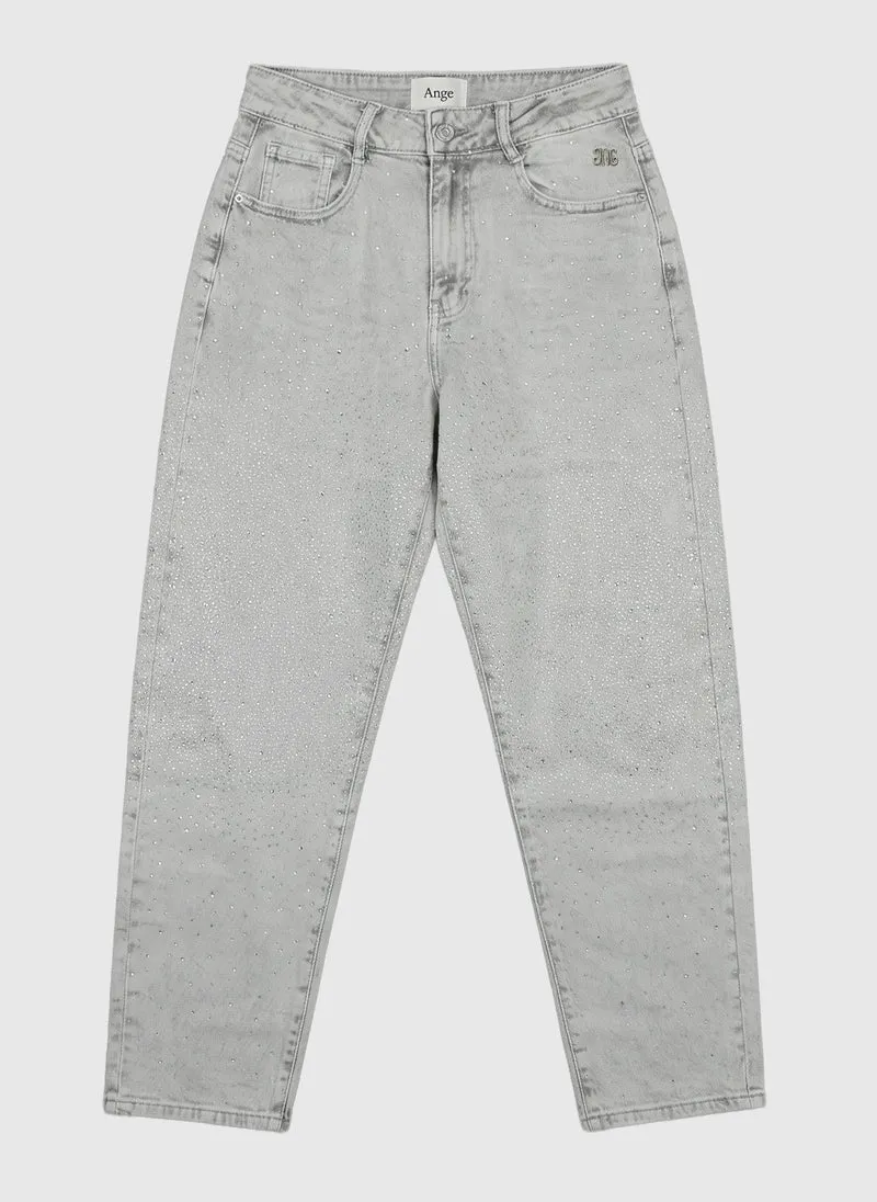 PANTALON PALONE gris delave