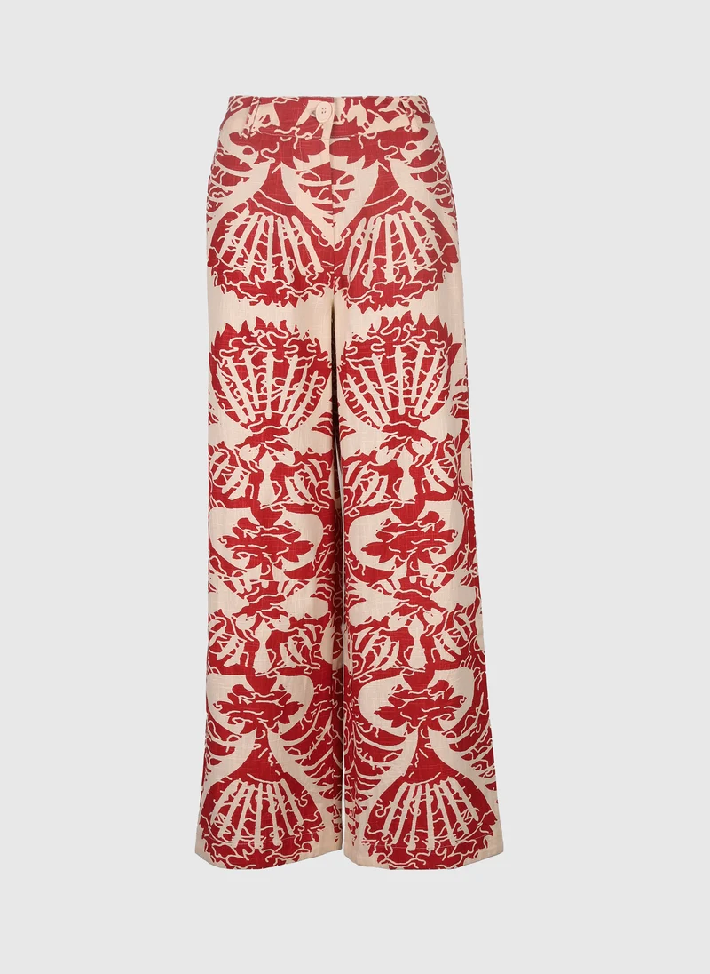PANTALON ROSSINI adeline rouge