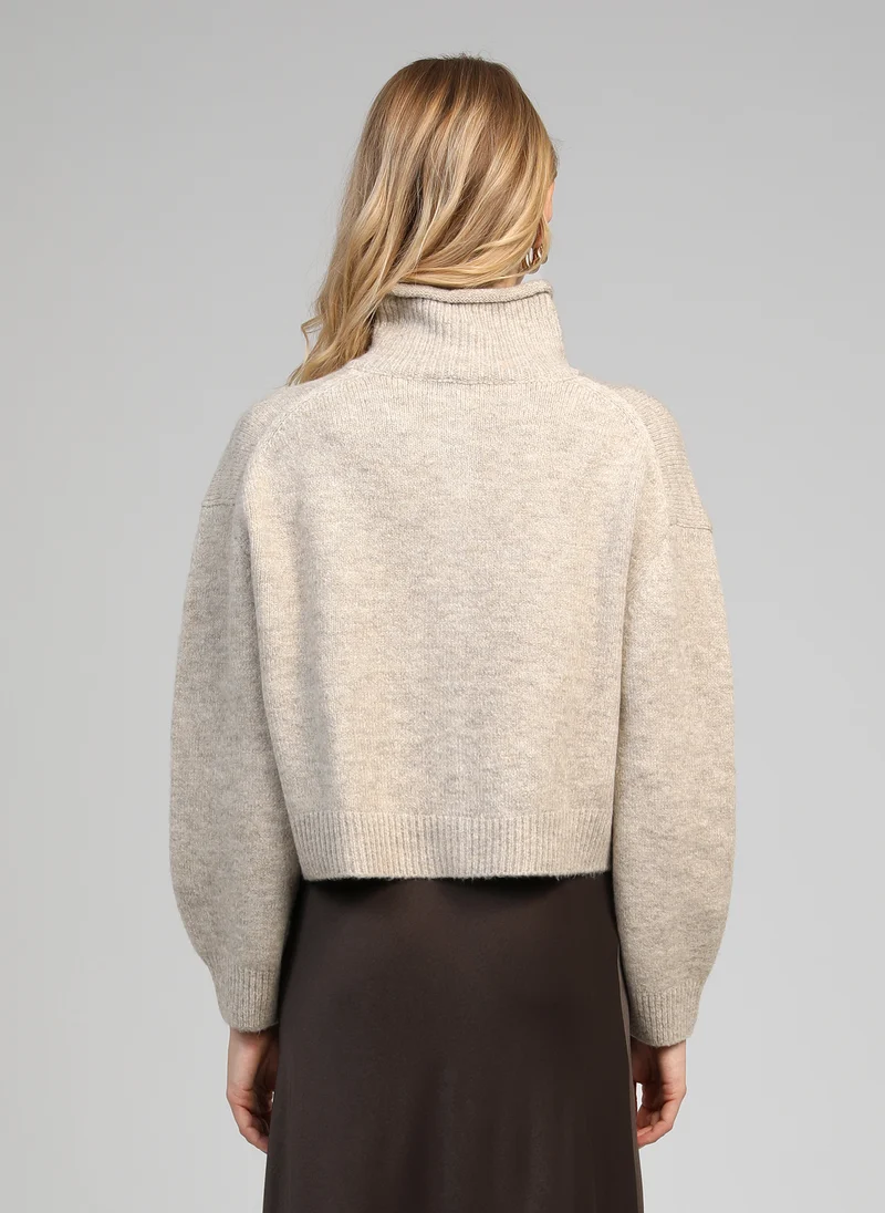 GILET LAKEYLA taupe