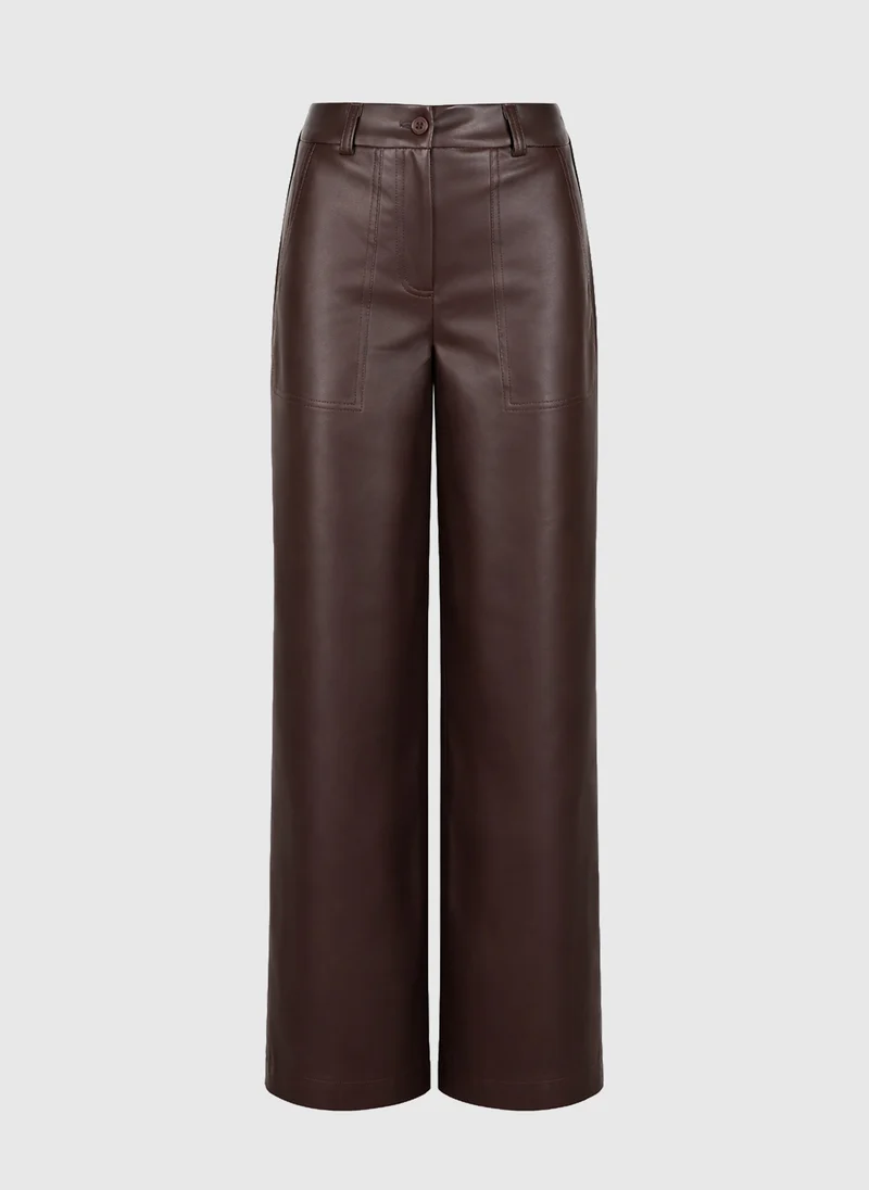 PANTALON PEONY wine