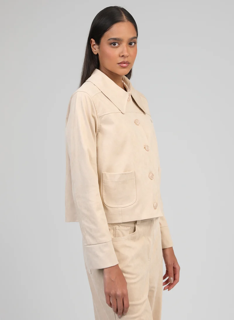 VESTE CLAUDILA ecru