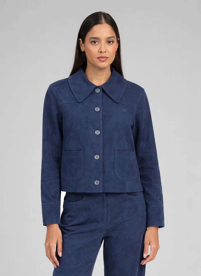 VESTE CLAUDILA indigo